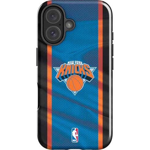 NBA New York Knicks Away Jersey iPhone 16 Plus Impact Case